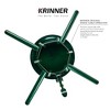 Krinner - Tree Genie Steel - Single Cable Operation, Foot Press Easy Setup, 4 Stabilizer Feet, Up to 15 Feet Live Trees - Christmas Tree Stand, Green - 4 of 4