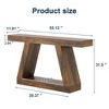 Resenkos Entryway Table, Console Sofa Table,Farmhouse Console Table, 55" Sofa Table with Storage - 4 of 4