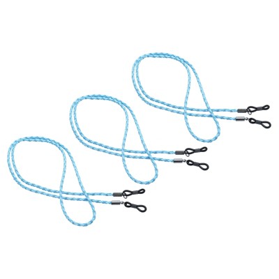 Unique Bargains Adjustable Eyeglass Strap for Reading Blue Light Glasses 3 Pcs