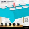 Plastic Tablecloth Disposable, Tablecloths for Rectangle Tables 54 inch. x 108 inch. Fits Tables Up to 8 Feet, Table Cloth for Party - SparkSettings - 3 of 4