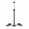 Z-Lite Bellamy 5 - Light Chandelier in  Matte Black - 2 of 4
