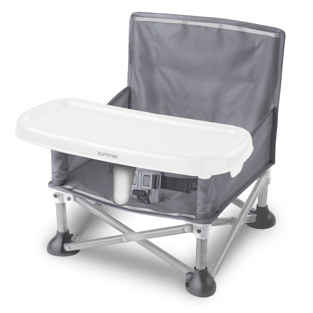 Summer Infant Pop 'N Sit Portable Infant Booster Seat - Sport Gray -  80176977