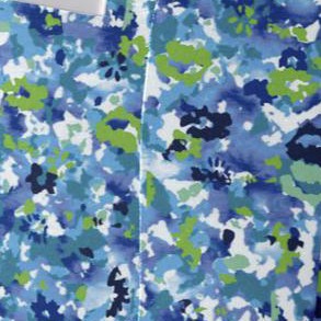 paradise blue abstract