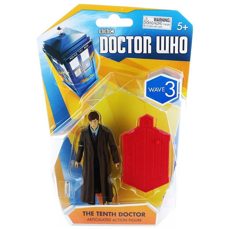 Seven20 Doctor Who Wave 3 3.75" Action Figure Tenth Doctor, 1 of 3