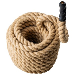 VEVOR Gym Climbing Rope, 1" Diameter 50 ft Length Gym Fitness Training Rope, Gym Exercise Workout Rope for Adults, Climbing Rope for Fitness - 1 of 4