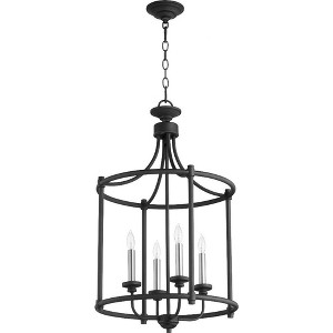 Quorum Lighting 4 - Light Chandelier in  Noir - 1 of 3