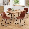 Pexfix Waterproof Faux Leather Dining Chair Set of 4 - 3 of 4