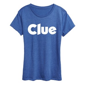 Women's - Clue - Clue Logo Short Sleeve Graphic T-Shirt - 1 of 4