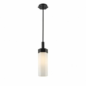 Claverack - 1 Light Pendant In Art Deco Style-17.25 Inches Tall and 5 Inches Wide - 1 of 1
