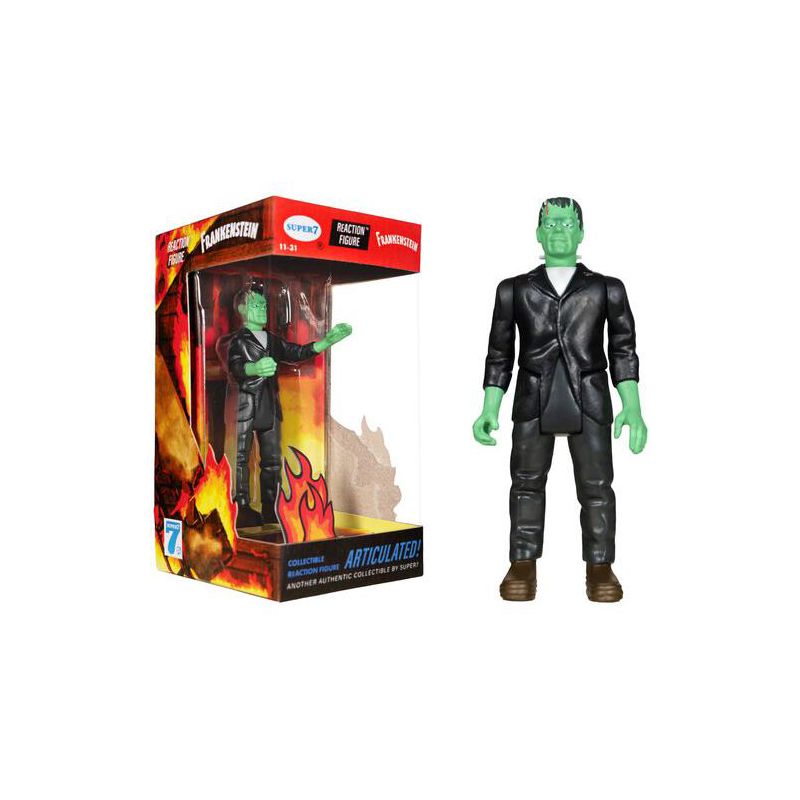 Super7 - Universal Monsters ReAction - Frankenstein (Fire Box), 1 of 5