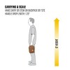 Carhartt Insulated Lunch Cooler For Men and Women, Fully Insulated Lunch Pale for Work, Outdoor, tote bag - 4 of 4