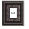 PosterPalooza | Photo Size 3.5" Wide Ornate Black Frame - UV Acrylic, Foam Board Backing, Hanging Hardware - 2 of 4