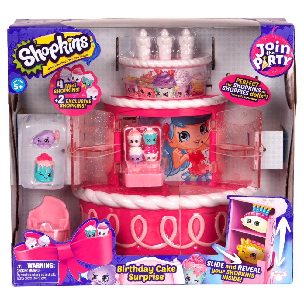 UPC 630996564585 product image for Shopkins Join the Party! Playset - Birthday Cake Surprise | upcitemdb.com