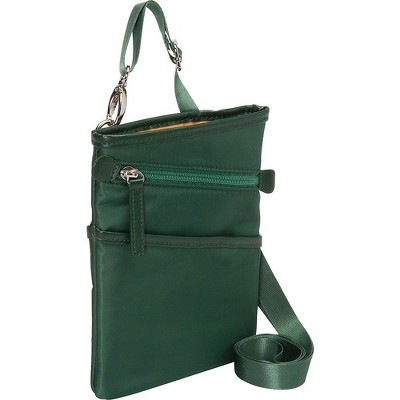 WIB Dallas Carrying Case for up-to 7" Tablet, eReader - Green - Twill Polyester - Twill Polyester, Microsuede Interior - Shoulder Strap