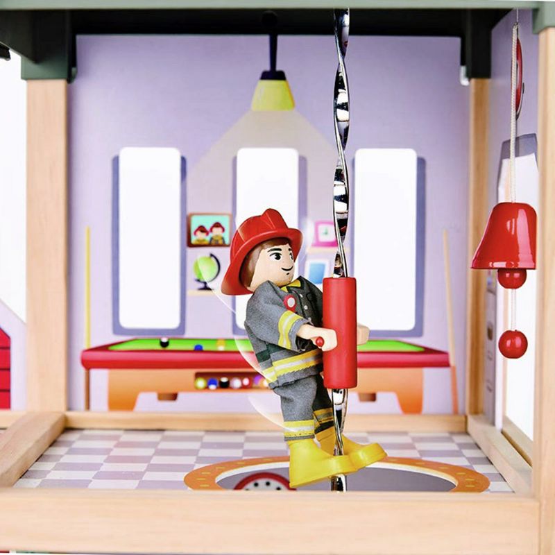 HAPE Tri-level Wooden Fire Station, 5 of 7