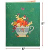 Frndly by Paper Love 3D Pop Up Greeting Card, Flower Mug, for Fall, Thanksgiving, Thinking of You, Sympathy, All Occasions - 8" x 6" Cover - 2 of 4