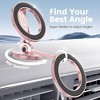 TruAIR Glitter Pink MagSafe Magnetic Phone Stand - 3 of 4