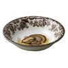 Spode Woodland Turkey Ascot Cereal Bowls, Set of 4 - Fine Earthenware Dinnerware with British Flowers Border - 8" - 3 of 4