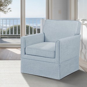 NicBex Modern Small Sofa Accent Chairs for Living Room,Comfy Upholstered Arm Chairs,Mid Century Lounge Chair - 1 of 4