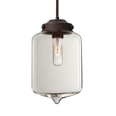 Besa Lighting Olin 1 - Light Pendant in  Bronze