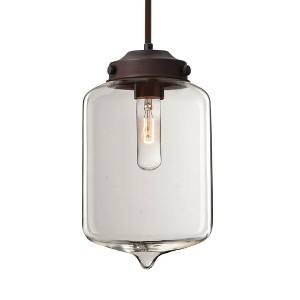 Besa Lighting Olin 1 - Light Pendant in  Bronze - 1 of 1