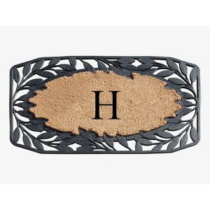 A1HC Natural Coir Doormat for Outdoor Entrance, Anti-Shed Treated Durable Front Door Mat 23x38 - 1 of 4