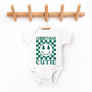 The Juniper Shop Christmas Cutie Checkered Baby Bodysuit - 1 of 3