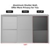 HANPURE 9720 Louver Grille 1/3 10ft aluminum frame & louvers - 3 of 4