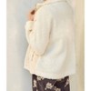 Women's Corduroy Mixed faux-shearling Jacket - mystree - 3 of 3