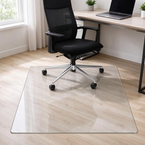 Office Chair Mat for Carpet, Clear PET Carpet Protector for Chairs ...