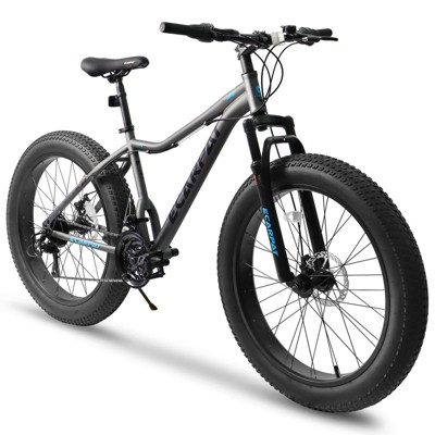 Aukfa 26 Inch Mountain Bike for Adults - 21 Speed, Front Suspension, Disc Brakes - All Terrain Bike for Men & Women