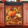 Collections Etc Harvest Pumpkin and Berries Metal Dishwasher Magnet - 2 of 2
