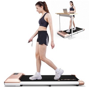 Superun Raceable 2 in 1 Walking Pad with App Mini Treadmills for Home - 1 of 4