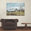 Jai Johnson 'An Old Gray Barn' Multi Panel Art Set Large 3 Piece - 3 of 3