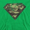 Superman Camo Logo Adult Pull-Over Hoodie - 2 of 4