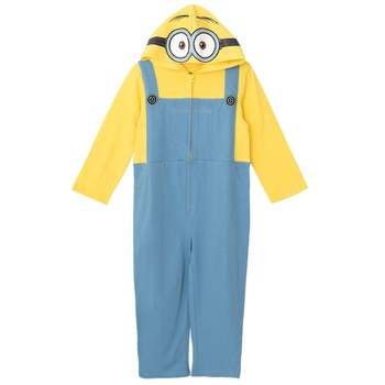 Despicable Me Minions Zip Up Costume Coverall Little Kid to Big