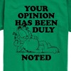 Boys' - Garfield - Your Opinion Has Been Duly Noted Short Sleeve Graphic T-Shirt - 2 of 4