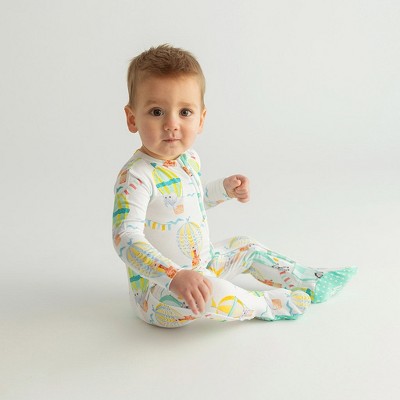 Infant Balloon Wonder Footie Zippered One Piece - Posh Peanut