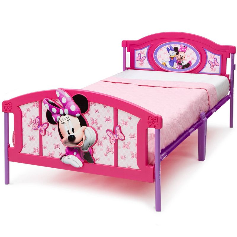 Twin Disney Minnie Mouse Plastic 3D Kids&#39; Bed - Delta Children, 6 of 7