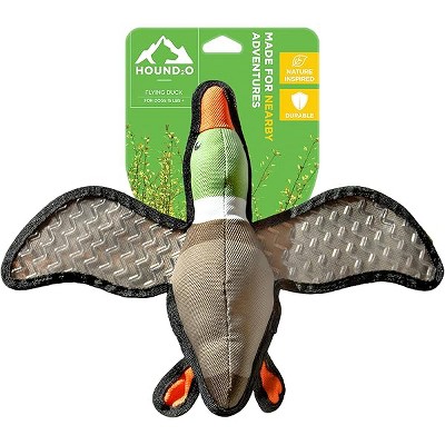 Plush Dog Toys | Flying Duck Stuffed Animal Squeaky Toy for Dogs | Outdoor Pet Toy Built for Adventure