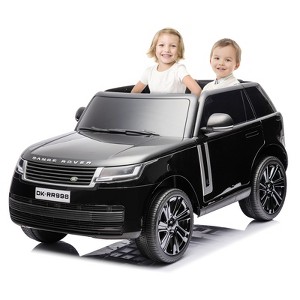 24V Licensed Land Rover Ride On Car, Kids Electric Car with 2-Seater - 1 of 4