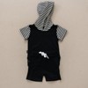 Kids Harrison Hooded Short Set - Olive + Scout - 3 of 4