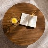 Coffee Table Modern with Pedestal Base and Waterproof Surface for Living Room 30.51in-3irtyhousy - 3 of 4