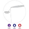 Box Partners Expansion Poly Mailers 13" x 16" x 4" White 100/Case EPM13164 - 3 of 4