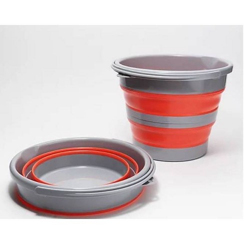 2pk Collapsible Bucket - Coral - Ultimate Innovations