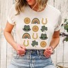 Simply Sage Market Women's St. Patrick's Day Chart Short Sleeve Graphic Tee - 2 of 4