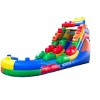 Pogo Bounce House Crossover Kids Inflatable Water Slide, Building Block with Blower, 15 ft - 3 of 4