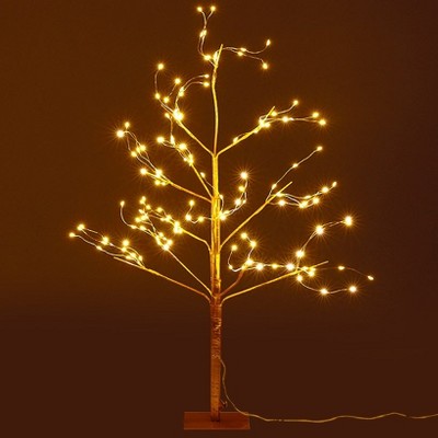 The Lakeside Collection Lighted Twinkle Trees - 24"