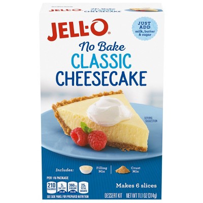 Jell-O No Bake Real Cheesecake Dessert - 11.1oz
