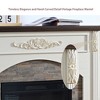 -inch Electric Fireplace With Mantel Led Light -for Living Room - 2 of 4